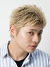 【デザインカラー】ブリーチカラーコース￥10,560～[メンズカット/ブリーチ］