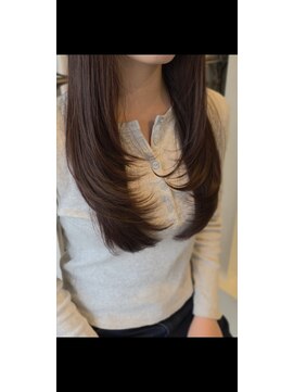 グランジ 北山田店(GLUNGE) ロングヘアを味変！顔周りレイヤー