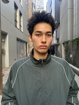 アリエッタ ギンザツー(ARIETTA GINZA2) アップバング×ツイストピンパーマ