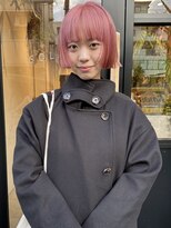 ソラス(SOLAS)&nbsp;ショートヘア/ミニボブ/チェリーレッド/コンパクトボブ