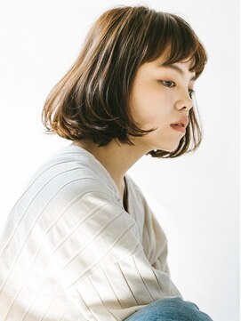 フィルムス 銀座(FILMS) 「FILMS」立体感の溶け込みハイライトボブ