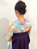ネオリーブアオバ 高田馬場店(Neolive aoba) 【高田馬場/aoba】2019年卒業式 袴着付け＆ヘアセット