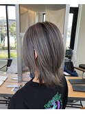 ホワイト×シルバー)【倉敷】【倉敷美容院】