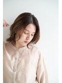 スタイリング苦手な方でもできる外ハネロブ☆
