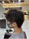 束間パーマスタイル!