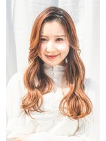 韓国風ウェーブスタイル