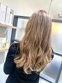 プリマ アンジュ 中目黒店(PRIMA ange) ハイトーンカラー☆柔らかいベージュ系の色が好きです◯
