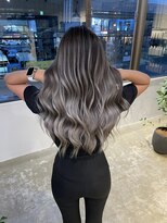 メリー オオサカ(Merly Osaka)&nbsp;色落ち綺麗&長持ちバレイヤージュ_dark grey ash_