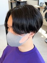 エルマーク(L-MARK)&nbsp;センターパートニュアンスパーマ韓国カルマパーマコンマヘア