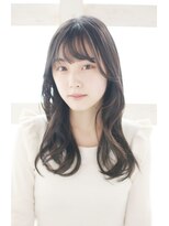 ゴッドハンド 横浜店&nbsp;透け感バングのエギョモリスタイル