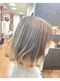 ミディアムバレイヤージュ