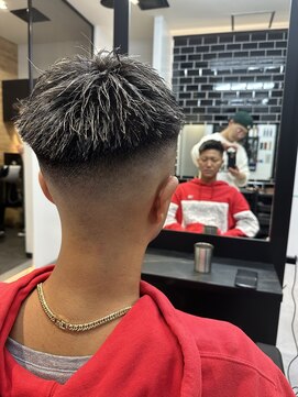 メンズ ラピス 横浜店(Men’sLapis) フェードメッシュショート