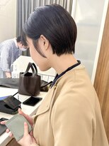 ショートボブ/丸みショート/大人可愛い［東銀座/銀座］