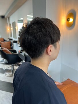 アフロディーテギンザ 神保町(APHRODITE GINZA) アッシュブラック/カルマパーマ［御茶ノ水/神保町］