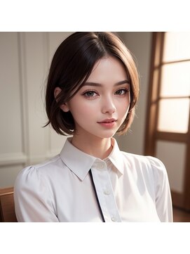 ヘアーアートシフォン 池袋西口店(Hair art chiffon) デザインカラー/暗めカラー/縮毛矯正/白髪ぼかし/髪質改善