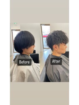 ザワン(The one) ツイストスパイラルパーマ