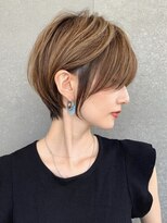 プアメリア 名古屋(Puamelia)&nbsp;トリートメント ブリーチなしダブルカラー 前髪縮毛矯正