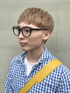 パークレーン アイス イヴェン(park lane ICI yeven) ミルクティーベージュ　ケアブリーチ　デザインカラー　　YUKI