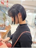 【morio】札幌ボブ 自然に収まるぱつっとボブ
