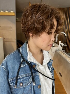 ミー(mii) 【mii】ショートパーマ/パーマスタイル/ハンサムショート