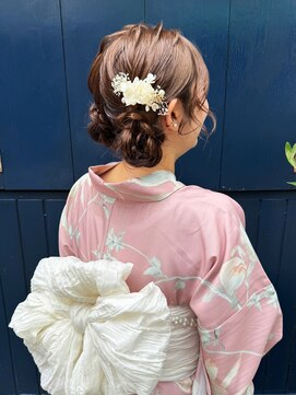 ニィ(2iee.) 浴衣ヘア