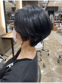 ナチュラルショートヘア