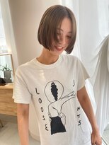 イノセントヘア(innocent.hair) ニュアンスカラーミルクティーハイトーンカラー