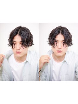 顔型診断で[似合う/スタイリング楽々]旬髪に!メンズカット/ツイスパ/ツイストスパイラル/ニュアンスパーマ