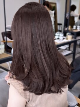 コート 表参道(Cote) Cote チョコレートブラウン×セミロングスタイル