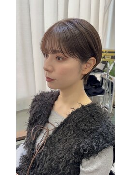 エス 天満扇町(esu) 似合わせショート＃ショート＃髪質改善＃大阪