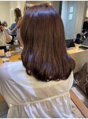 大人かわいい20代30代40代小顔ショコラグレージュ　Zina本八幡
