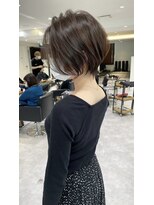 バンプ ギンザ(BUMP GINZA)&nbsp;30代/40代/50代/絶壁解消/白髪ぼかし/大人小顔ショート【井川】