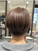 【LA'BO三浦】暖色丸みショート