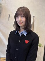 ソワンドゥブレスココ 京都店(soin de brace coco.)&nbsp;ふわっとレイヤー＋まろんブラウン