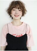 ふわふわスパイラルパーマショート