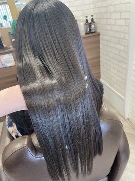 ヘア アンド フェイス みかん ディープレイヤートリートメントで天使の輪！