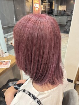 ジャストビューティサンク 上大岡(Just Beauty CiNQ) 20代30代40代クリスタルハイブライトハイライト白髪ぼかし