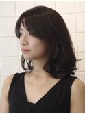 ゆるふわウェーブレイヤースタイル[白髪染め/白髪ぼかし]