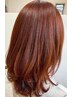 100％無農薬☆最高級天然ヘナ2度染め+カット+トリ-トメントスパ￥17800→15800