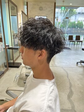 ブランシェ 高蔵寺店(BRANCHE) ☆メンズ☆刈り上げマッシュ×ツイストスパイラル【北川】