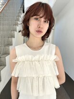 トリッカ 銀座(tricca)&nbsp;ニュアンスパーマ/ボブパーマ/顔周りレイヤー/レイヤーボブ