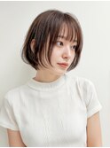 ボブ×髪質改善縮毛矯正