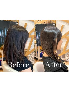 クセ・うねり・広がりなどのお困りもお気軽にご相談ください◎お悩み解決します！理想のストレートヘアに♪