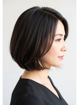 ヘアアンドネイルイミュン(Hair&Nail immune) ツヤカラー30代40代50代髪質改善白髪染めハイライト藤沢