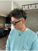 ☆パーマスタイル☆ショートパーマ☆メンズフェード☆久留米☆