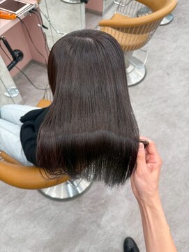 ロンドリゼル 札幌(Lond RiseL) オリーブグレー/ショート/前髪/レイヤー/髪質改善/縮毛矯正/札幌