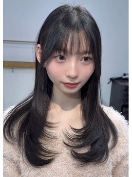 レイラバイアフロート 吉祥寺(Lila by afloat) レイヤーカット/顔まわりレイヤー/くびれミディアムレイヤー