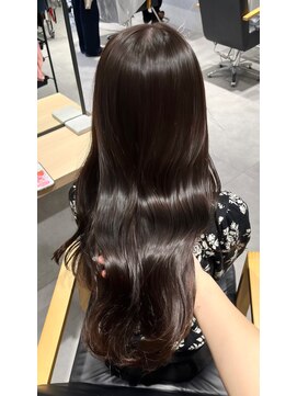 透ける透明感カラー