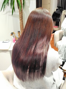 エルサザビューティー 神戸三宮(Elsa the beauty) 髪質改善トリートメント/縮毛矯正/酸性ストレート/セミロング