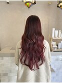 ワインレッドカラー/ワンカラー/レッドカラー/知立/20代/10代